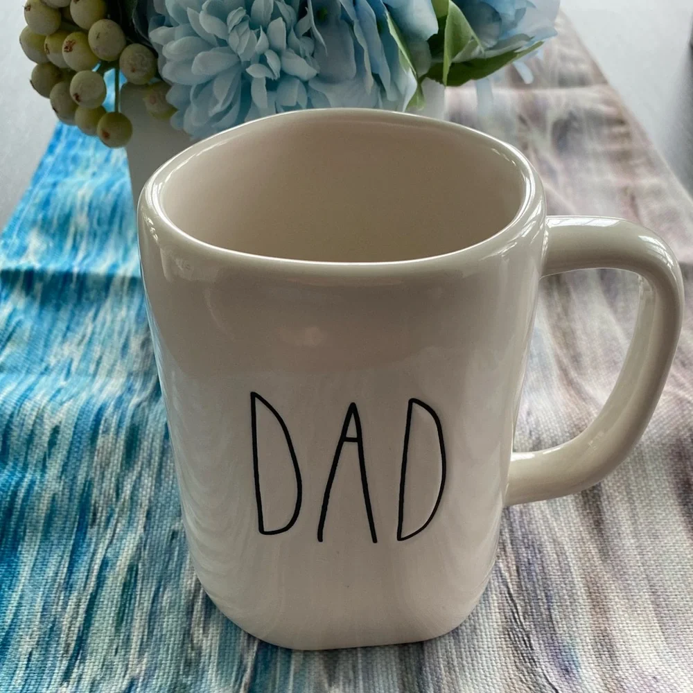 🔥 5/$25 DAD Rae Dunn Artisan Collection by Magenta Coffee Mug Coffee Cup - Picture 1 of 6